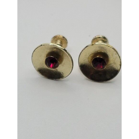 Red Lot of Red Clip on Earrings Vintage - Picture 2 of 7